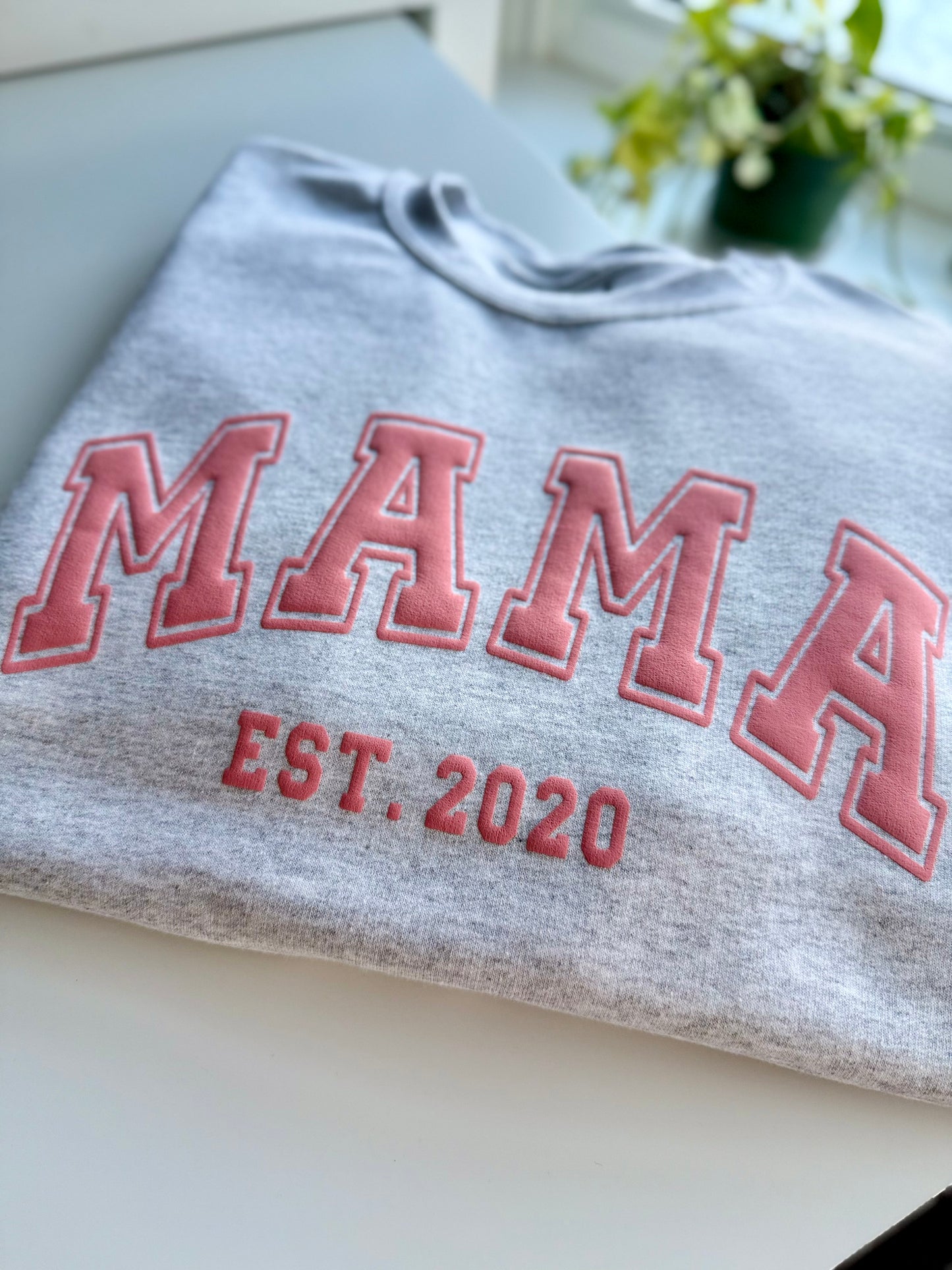 Varsity “MAMA” Crewneck - Customization Available